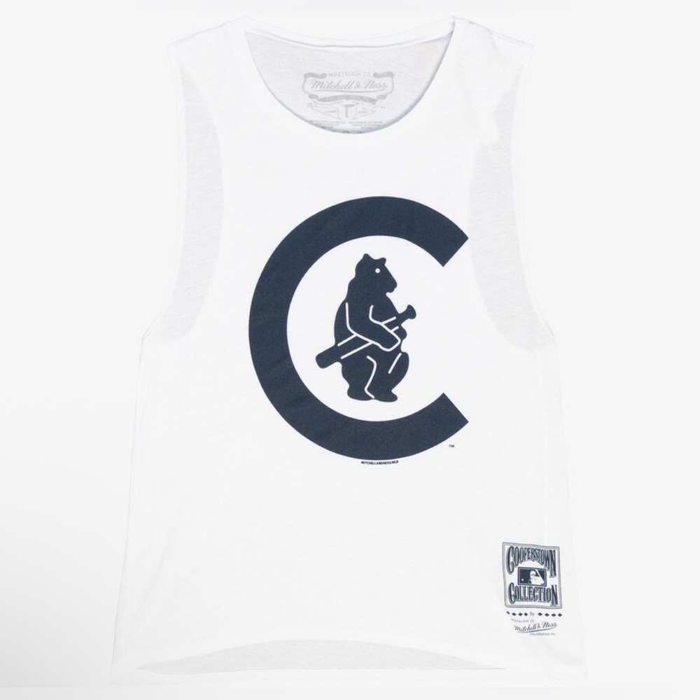 NWT Mitchell & Ness Chicago Cubs Tank Top